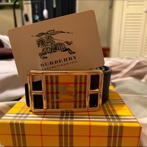 Burberry belt